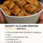 SLANI KREKERI KOJE MOŽETE NAPRAVITI JEDNOM I DA VAM TRAJU NAREDNIH 7 DANA: Uz jogurt odličan su doručak za posao
