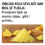 OBLOG KOJI IZVLAČI SAV BOL IZ TIJELA: Provjeren lijek za reumu, išijas, giht i artritis