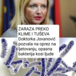 ZARAZA PREKO KLIME I TUŠEVA – Doktorka Jovanović pozvala na oprez na ljetovanju, opasna bakterija kosi ljude