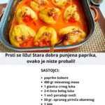 Prste da poližeš! – Stara dobra punjena paprika, ovako je niste probali!
