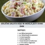 ODLIČNA SALATA KOJU BI MOGLA JESTI SVAKI DAN.
