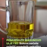 POMIJEŠAJTE MASLINOVO ULJE I SO: Bolove nećete osjetiti narednih nekoliko godina