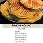 Bakin kolač po receptu iz Jugoslavije starom preko 50 godina