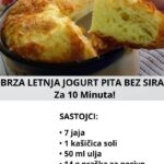 Brza jogurt pita: Mekana je i sočna, a sprema se za 10 minuta