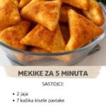 Mekike za 5 minuta: Najbolje testo na svetu – miris koji će osvojiti celu vašu kuću