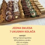 JEDNA SMJESA, 7 UKUSNIH KOLAČA – Najlakši način za različite poslastice