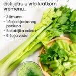 DEBLJATE SE JER JE JETRA PREPUNA MASTI: Recept koji čisti jetru u vrlo kratkom vremenu…