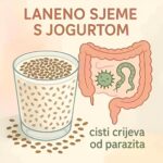 ​🌾 Eliksir za Čista Creva: Laneno Seme i Jogurt