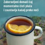 SPAS ZA PLUĆA Zaboravljeni Domaći Čaj Momentalno Čisti Pluća I Zaustavlja Kašalj Preko Noći