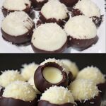 ČOKOLADNE KOKOS KUGLICE– PRAZNICNI desert bez pečenja, gotov za samo 5 minuta 🍫🥥✨