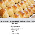 TIJESTO SA JOGURTOM: Za sve vrste peciva, mekano kao duša