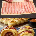 Briljantna ideja za predjelo za 5 minuta! Ovo će nestati za minutu! Lisnato tijesto i slanina!