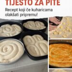 KAKO SE PRAVI TIJESTO ZA PITE: Klasičan recept koji će mladim kuharicama itekako olakšati pripremu!
