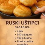 RUSI SE KUNU U OVAJ RECEPT ZA NAJBOLJE JOGURT UŠTIPKE OD 4 SASTOJKA: Gotovi za 15 minuta, ostaju sveži i vazdušasti DUGO