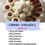 IZ JEDNE SMESE 3 VRSTE KOLAČA – Raffaello, Gnezda i Bajadera…