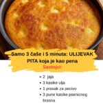 TRI ČAŠE I PET MINUTA PRIPREME D0 UKUSN0G JELA