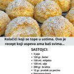 Kolačići koji se tope u ustima. Ovo je recept koji uspeva ama baš svima…