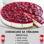 CHEESECAKE SA VIŠNJAMA – Meni nema bolje poslastice od ove!