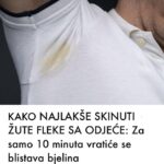 KAKO NAJLAKŠE SKINUTI ŽUTE FLEKE SA ODJEĆE: Za samo 10 minuta vratiće se blistava bjelina
