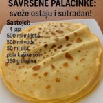 TAJNA SMJESA ZA SAVRŠENE PALAČINKE:svježe ostaju i sutradan