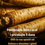 Pomiješajte hren i ocat i pričekajte 5 dana: OVO će vas spasiti od bolova u sinusima i glavi!
