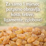 Za Samo 1 Mjesec Potpuno Obnovlja Kosti, Tetive, Ligamente, Zglobove…