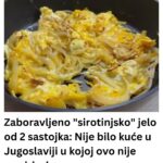 Zaboravljeno jelo od 2 sastojka:Nije bilo kuće u Jugoslaviji u kojoj ovo nije zamirisalo