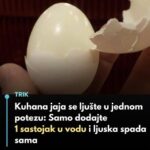 Kuhana jaja se ljušte u jednom potezu: Samo dodajte 1 sastojak u vodu i ljuska spada sama