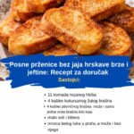 Posne prženice bez jaja – hrskave, brze i jeftine: Recept za doručak 