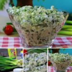 SUPER UKUSNA KREMASTA SALATA OD MLADOG LUKA I JOGURTA