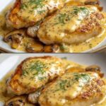 NAJMEKŠA I NAJSOČNIJA PILETINA U KREM SOSU OD GLJIVA 🍗🍄✨Toliko mekana da se topi u ustima