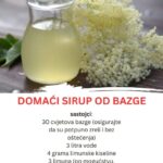 Domaći sirup od Bazge: Bakin recept za sok koji vas vraća u djetinjstvo