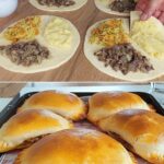 ELEGANTNE PUNJENE POGAČICE – S MLEVENIM MESOM I KROMPIROM, KAO IZ RESTORANA! 🍽️✨