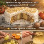 TUFAHIJE K0LAČ SA JABUKAMA: Starinski recept naših baka i nena u modernoj, LAKŠ0J verziji!