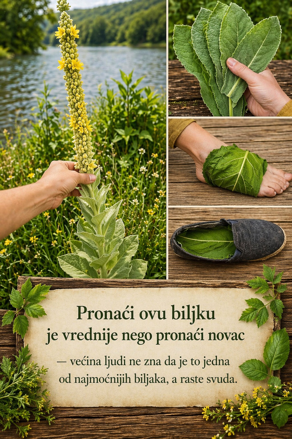 „Pronaći ovu biljku je vrednije nego pronaći novac — većina ljudi ne zna da je to jedna od najmoćnijih biljaka, a raste svuda…”
