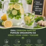 Ovaj prirodni napitak pomaže organizmu da izbaci višak vode i toksine