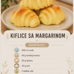 Kiflice sa margarinom: Preukusne i mekane, a gotove su za tili čas…..