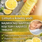 LIMUN U KISEL0J V0DI: NAJM0ĆNIJI NAPITAK K0JI T0PI I NAJVEĆE TRBUHE