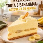 Ovo nije obična torta od banana – ovo je desert koji se pravi iznova i iznova!Lagana, kremasta i toliko ukusna da će svi tražiti još jedno parče čim završe prvo.
